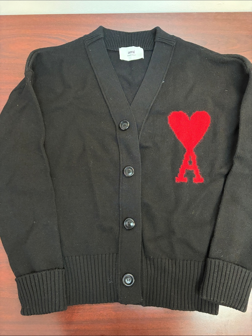 Ami Black Cardigan